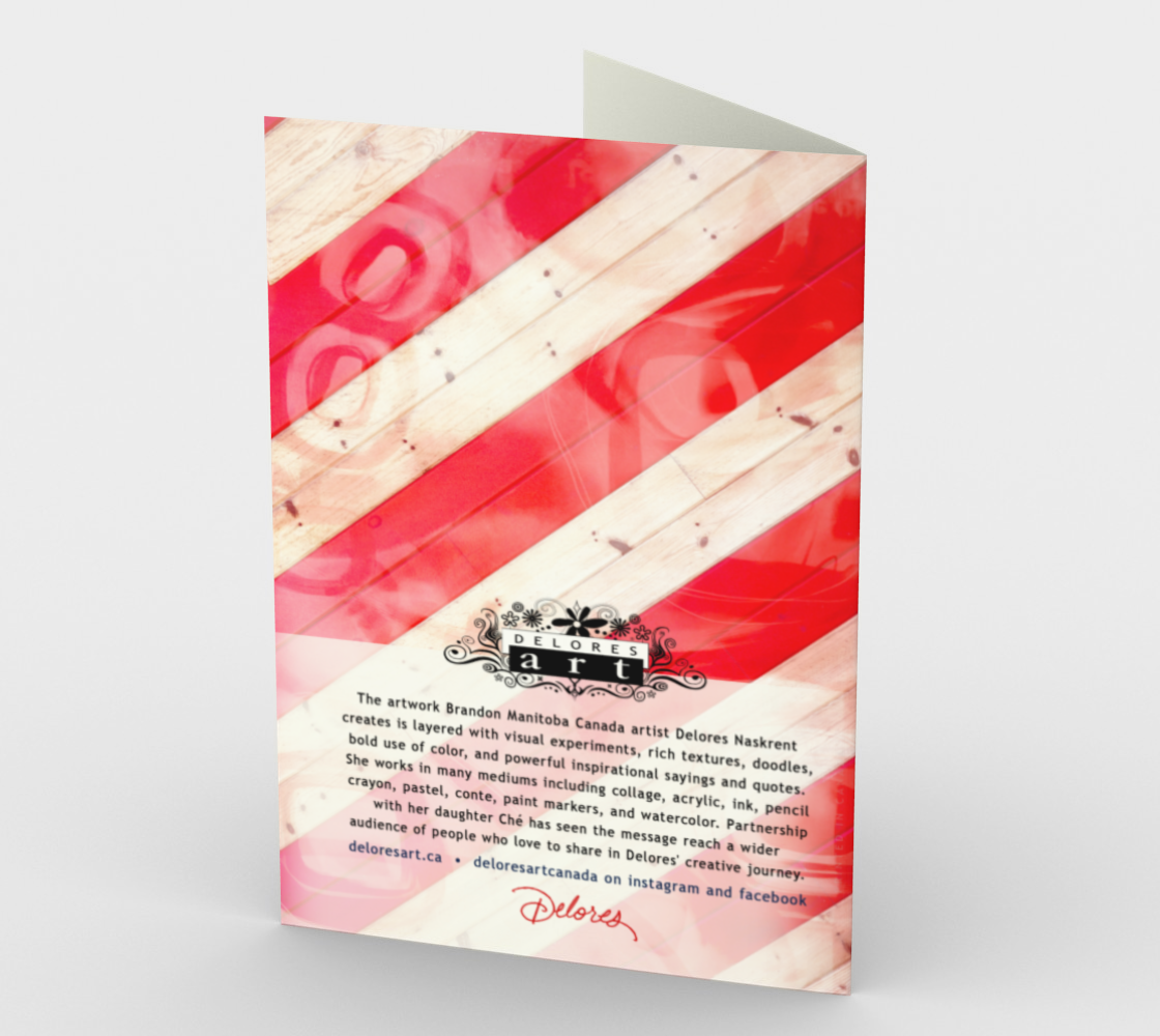 1362 Gone But Not Forgotten/Veteran Card by Deloresart - deloresartcanada