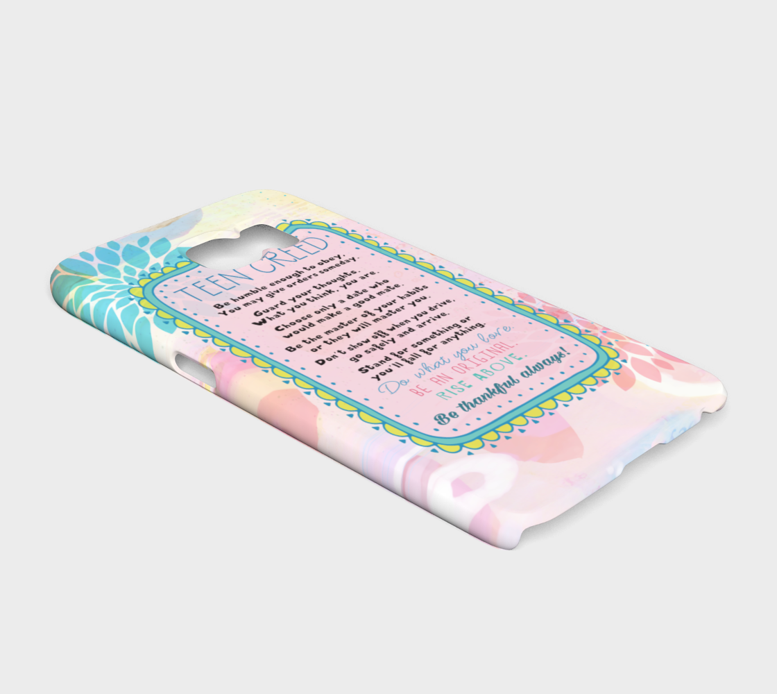 308  Teen Creed Device Case - deloresartcanada