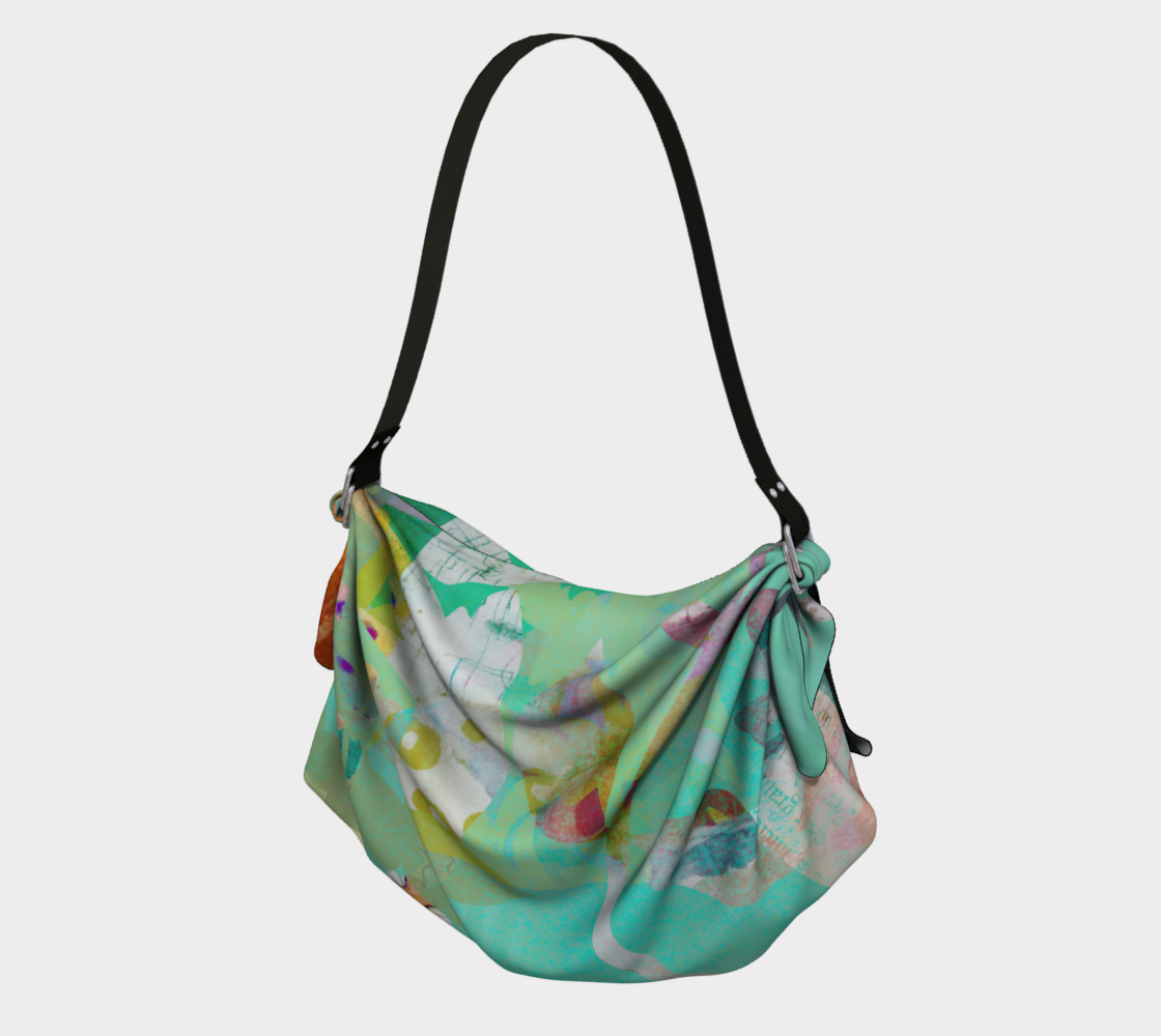 Abundant Forest Origami Tote by Deloresart - deloresartcanada