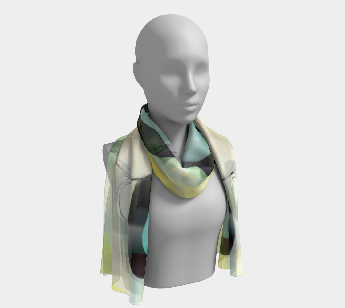 Lemon Meringue Scarf
