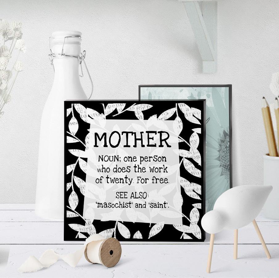 0475 Mother Noun Art - deloresartcanada