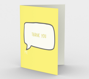 1186. Thank You  Card by DeloresArt