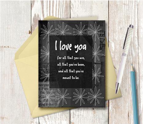 0477 All That You Are Note Card - deloresartcanada