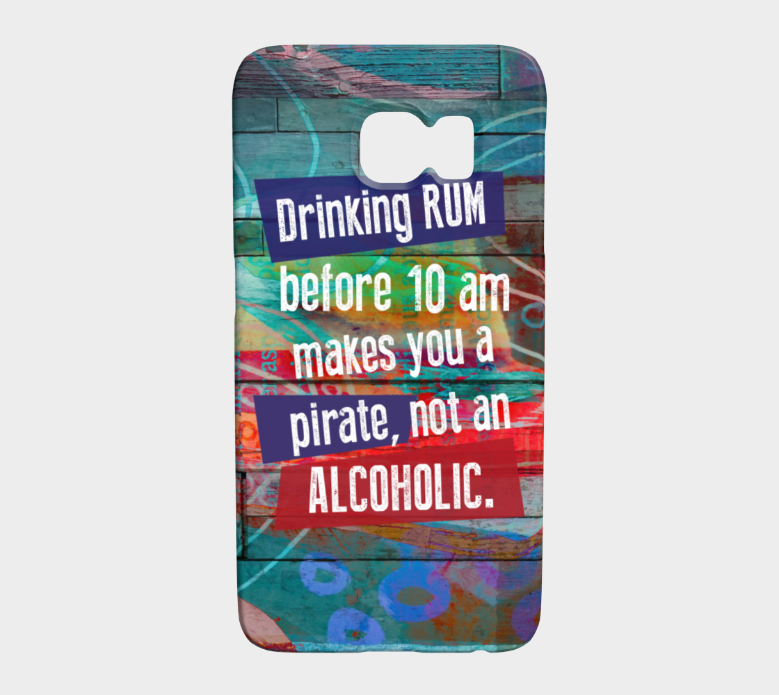 673  Drinking Rum Before 10am Device Case - deloresartcanada