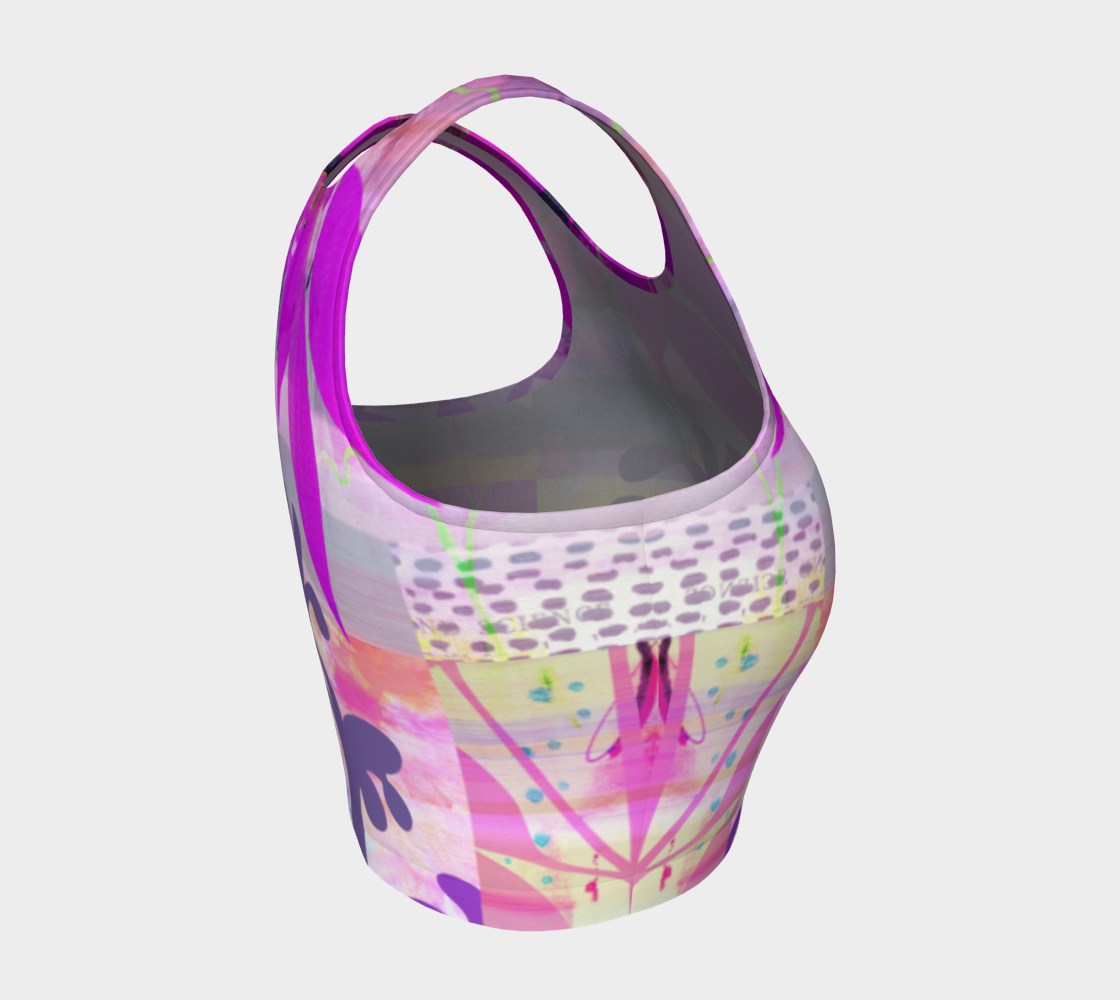 Verdant Island Crop Top by Deloresart - deloresartcanada