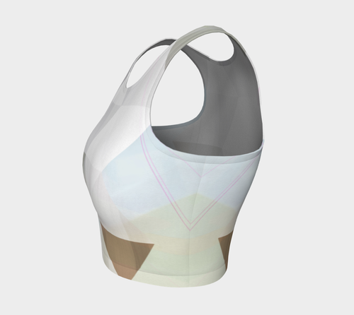 Unhinged Crop Top by Deloresart - deloresartcanada