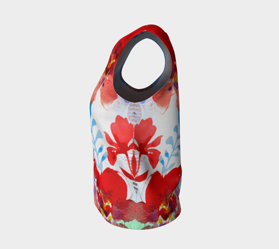 I Am A Queen Loose Tank by Deloresart - deloresartcanada