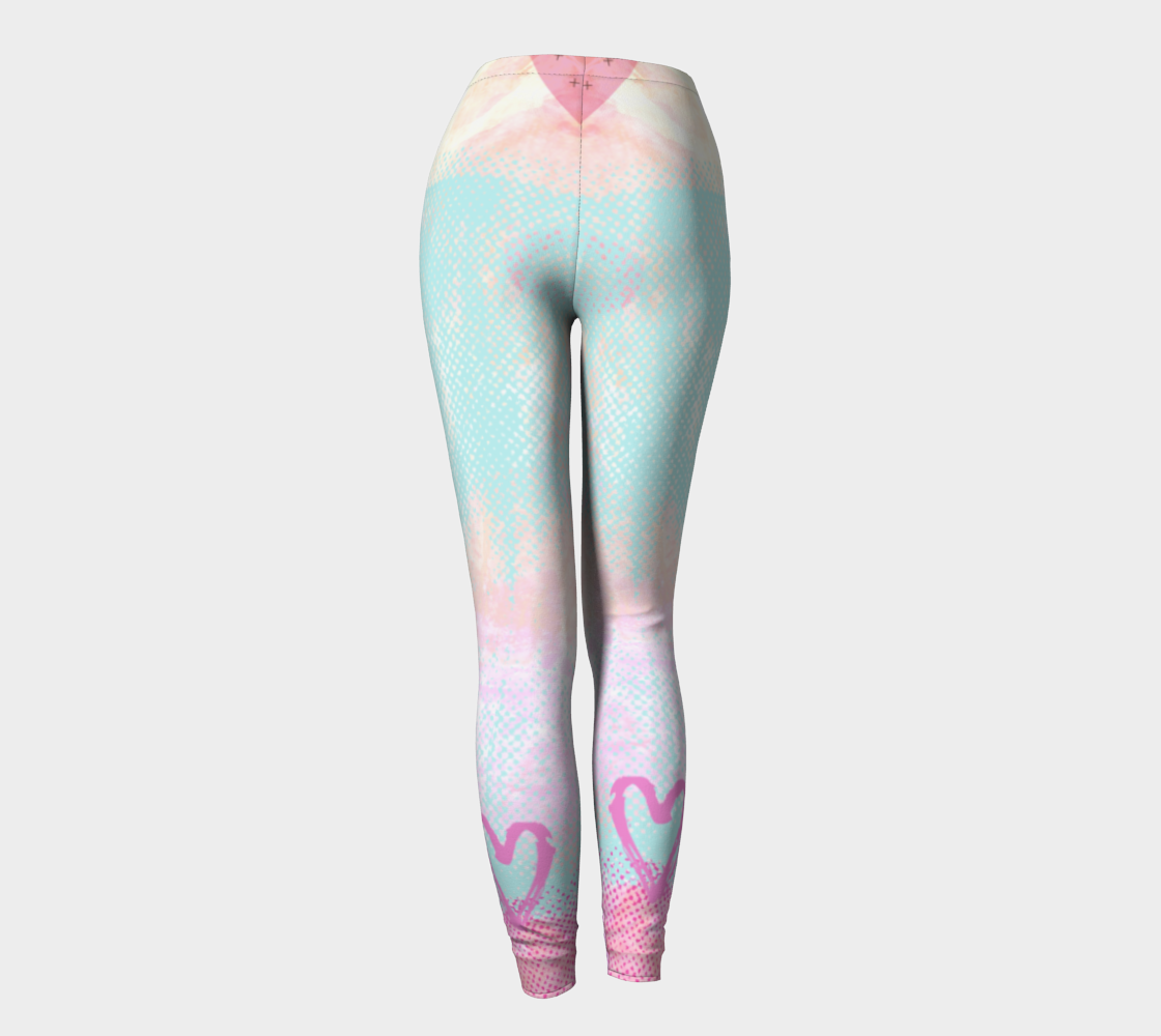 The Snuggle is Real Leggings by Deloresart