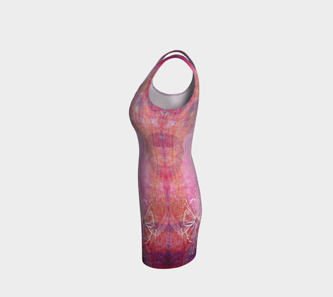 Bra Off Bodycon Dress by Deloresart