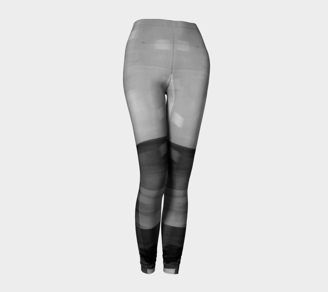 Angle Iron Greys Leggings by Deloresart - deloresartcanada