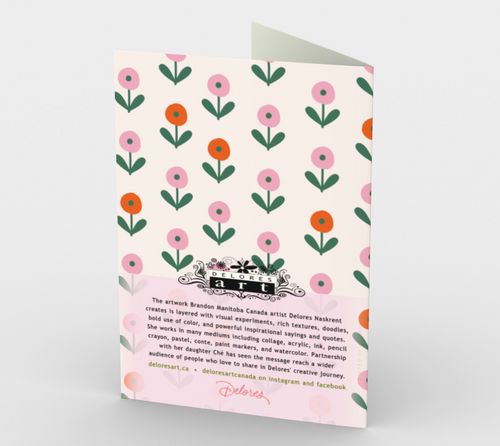 1134.Mom, I Know You Are Super Proud of Me  Card by DeloresArt