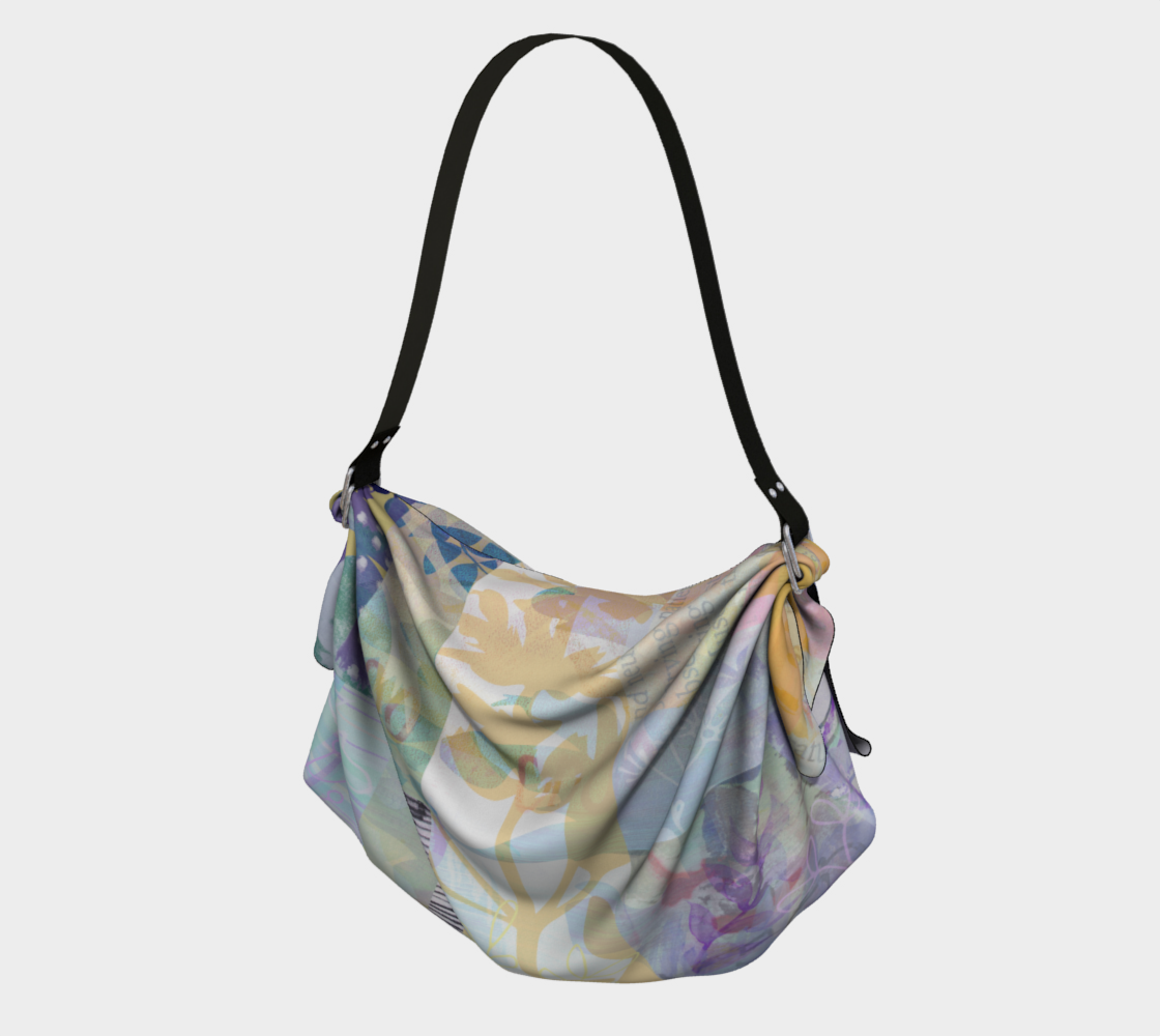 Kindred Leaf Origami Tote by Deloresart - deloresartcanada