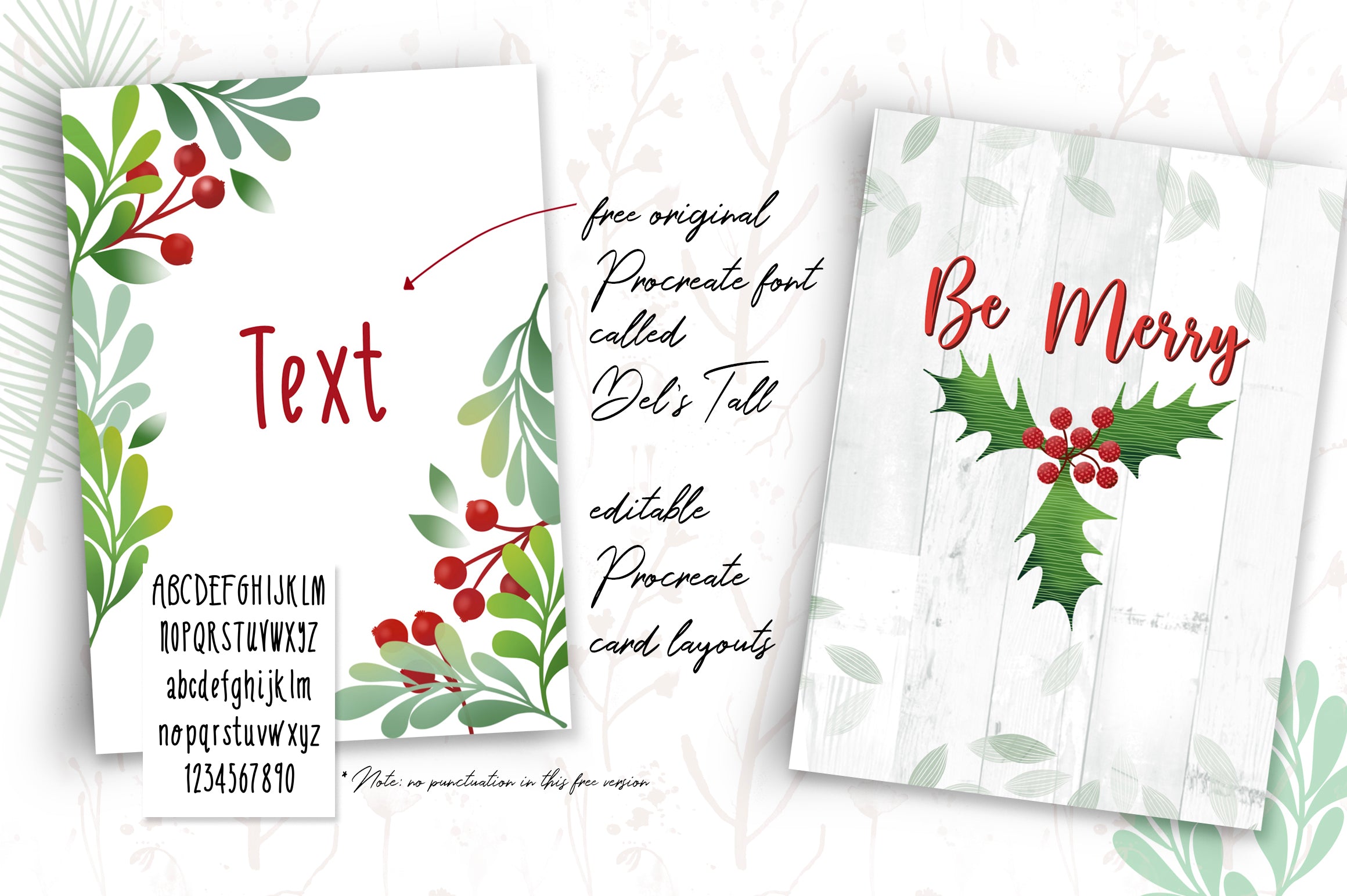 Volume 85 - Build a Card Procreate Brush and Assets