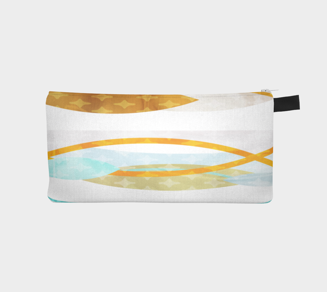 Side by Side Pencil Case by Deloresart