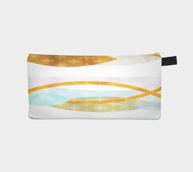 Side by Side Pencil Case by Deloresart