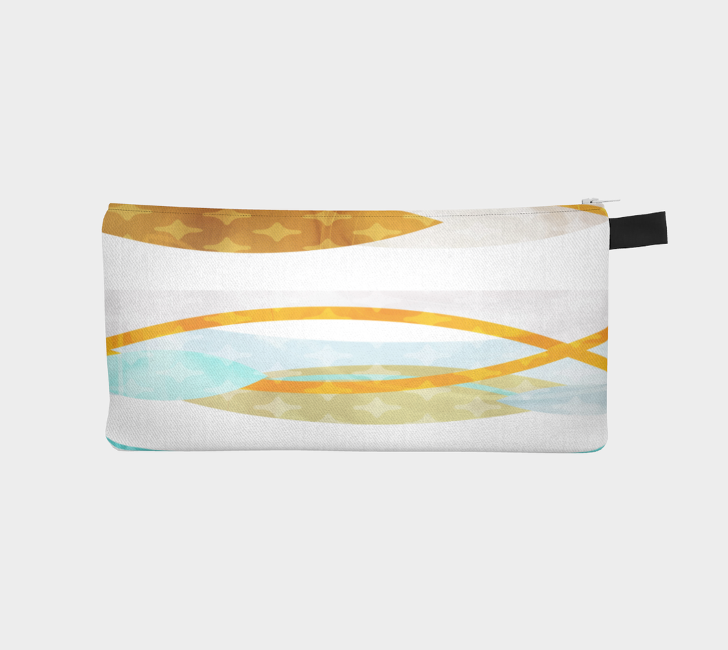 Side by Side Pencil Case by Deloresart