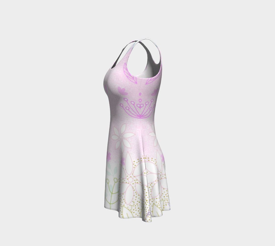 When I Saw You I Fell In Love Dress by Deloresart