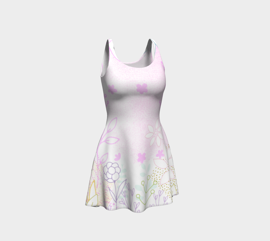 When I Saw You I Fell In Love Dress by Deloresart