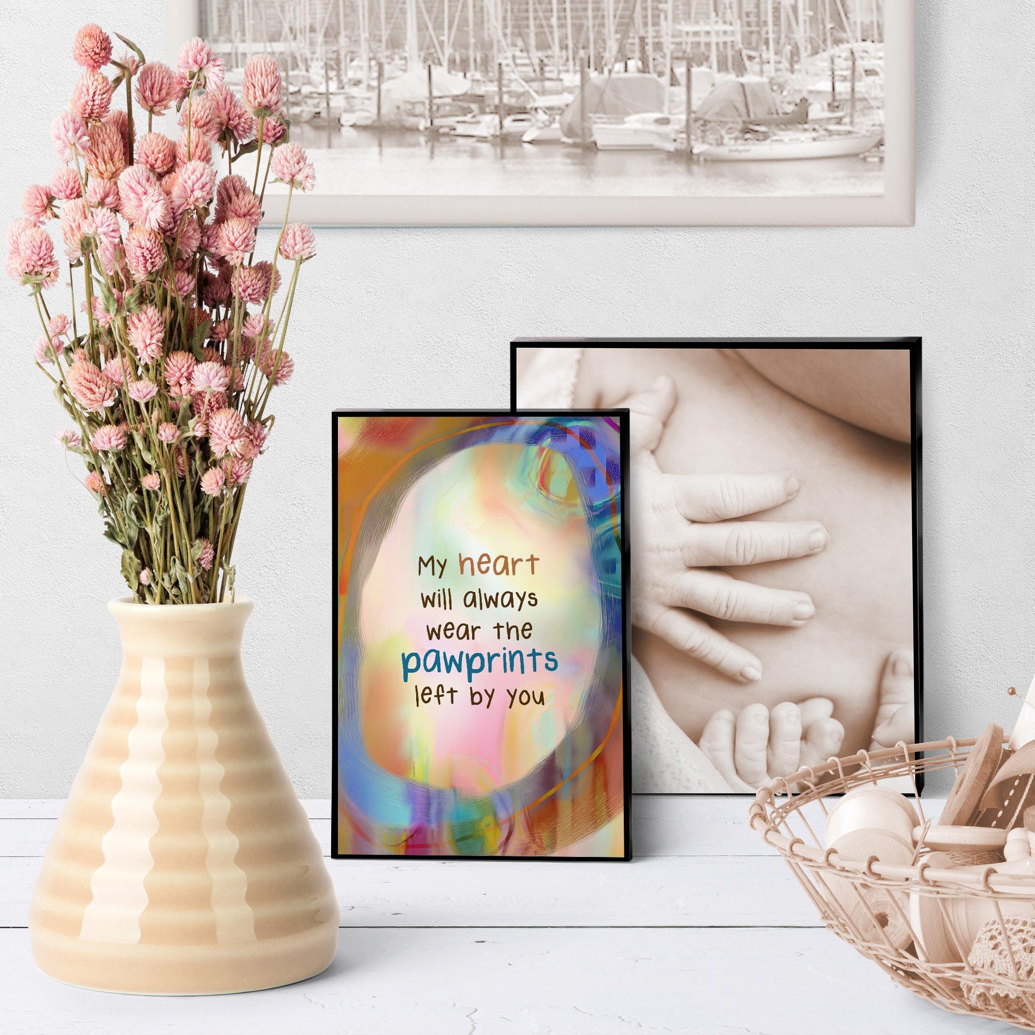 0555 Pawprints Art - deloresartcanada