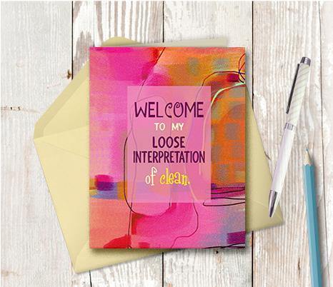 0565  Loose Interpretation Note Card - deloresartcanada