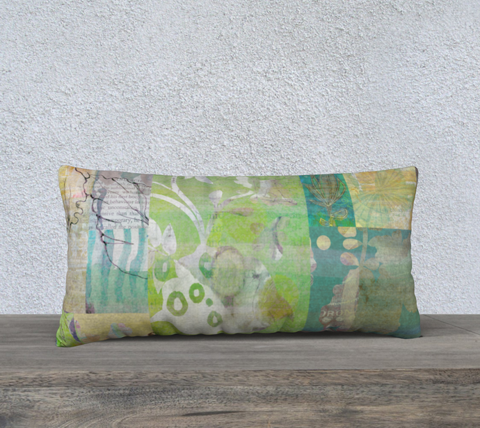 Alluring Umbrage Lumbar Pillow by Deloresart