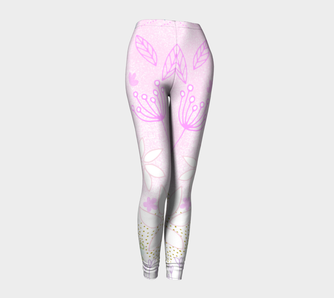 When I Saw You I Saw You I Knew Leggings by Deloresart