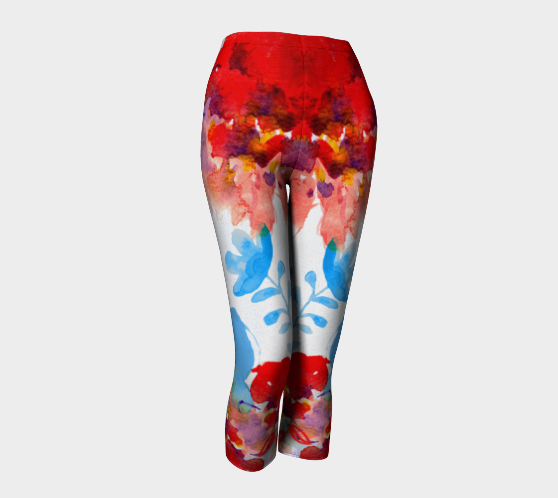 I Am A Queen Capris by Deloresart - deloresartcanada