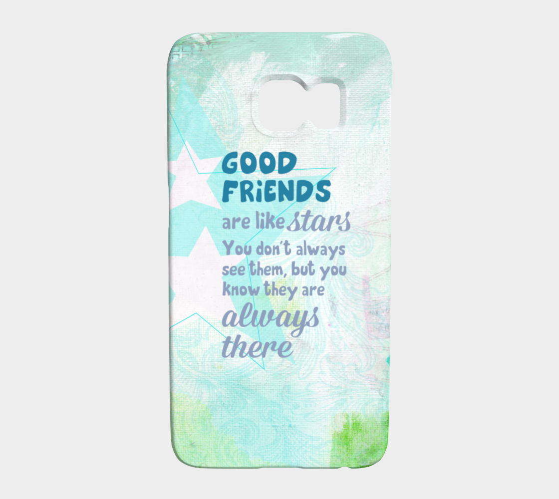 314 Good Friends Are Like Stars Device Case - deloresartcanada
