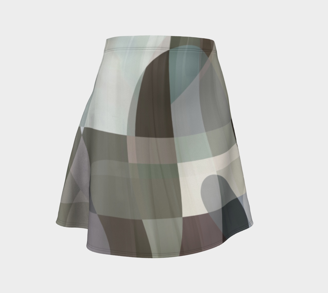 Navigation Control Flare Skirt by Deloresart