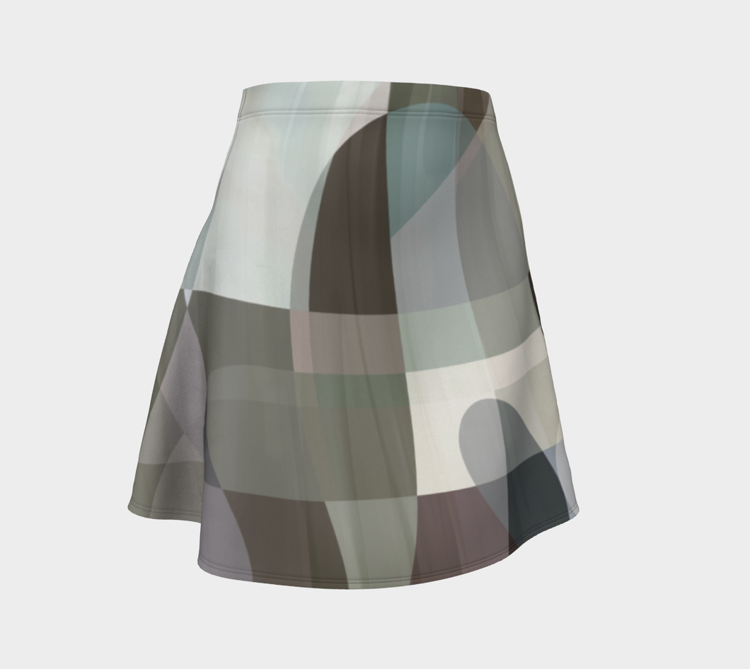 Navigation Control Flare Skirt by Deloresart