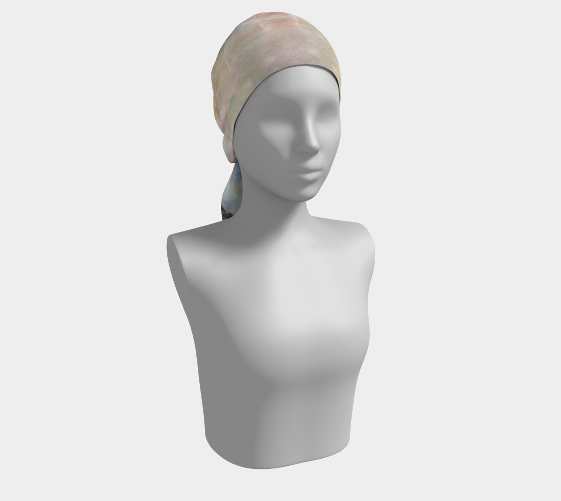 Rusty Caliche Scarf by Deloresart
