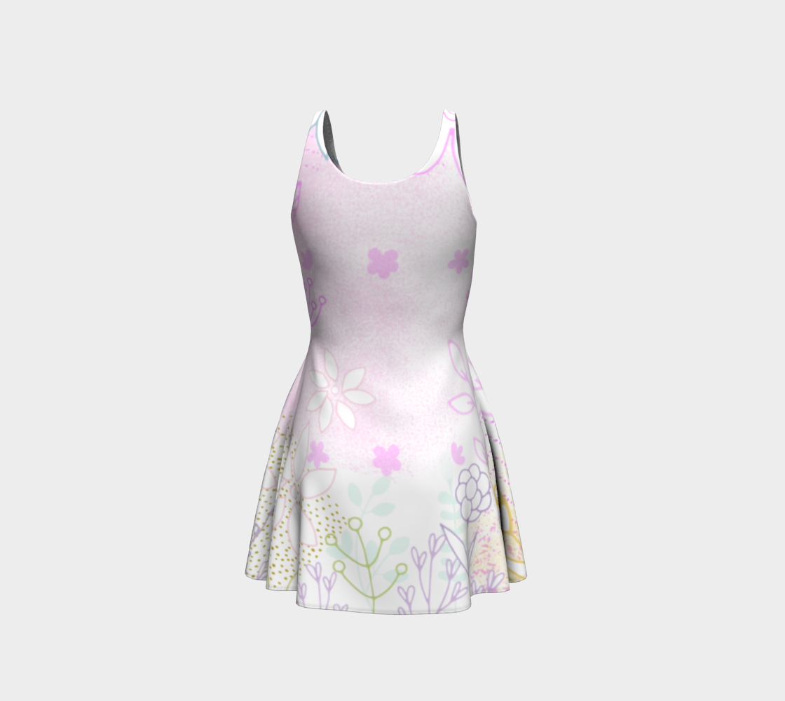 When I Saw You I Fell In Love Dress by Deloresart