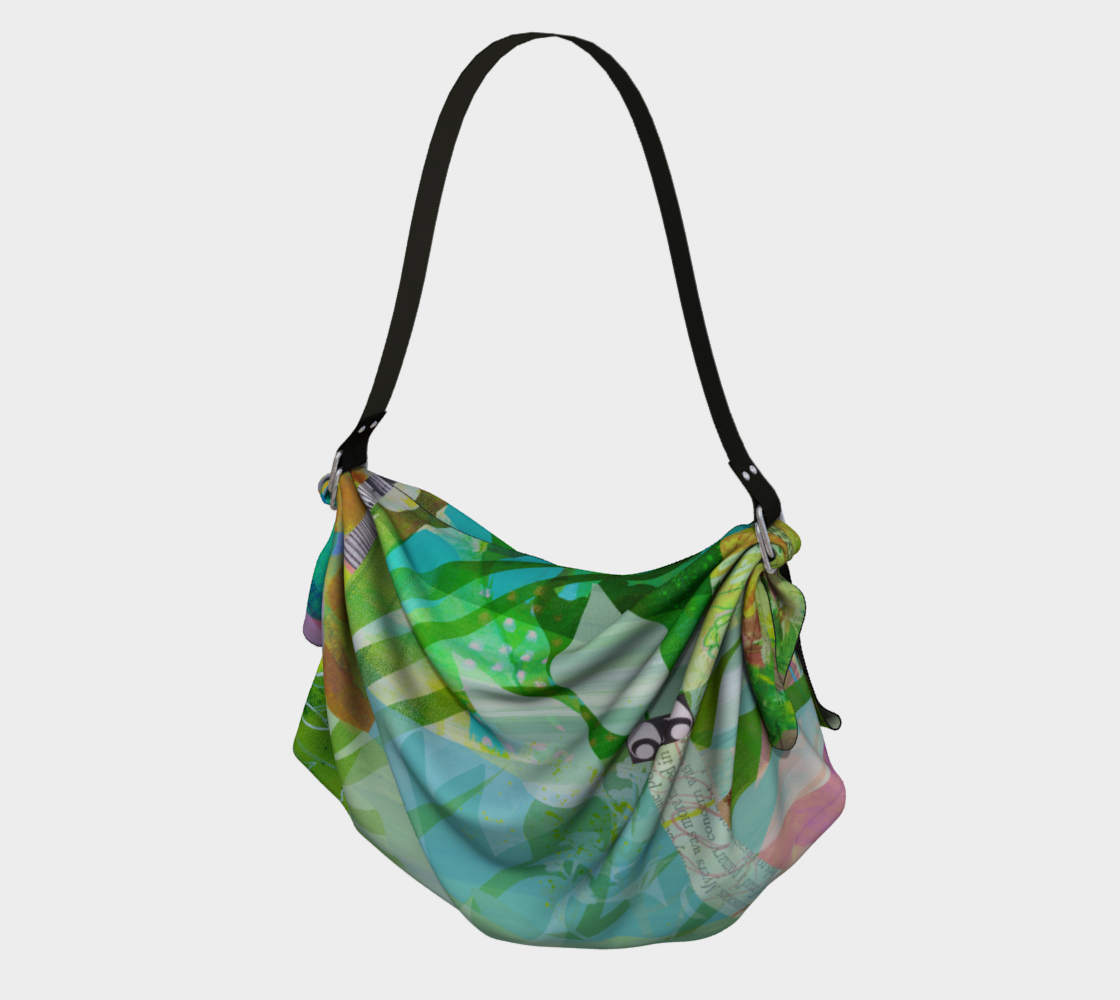 Abounding Alder Origami Tote by Deloresart - deloresartcanada