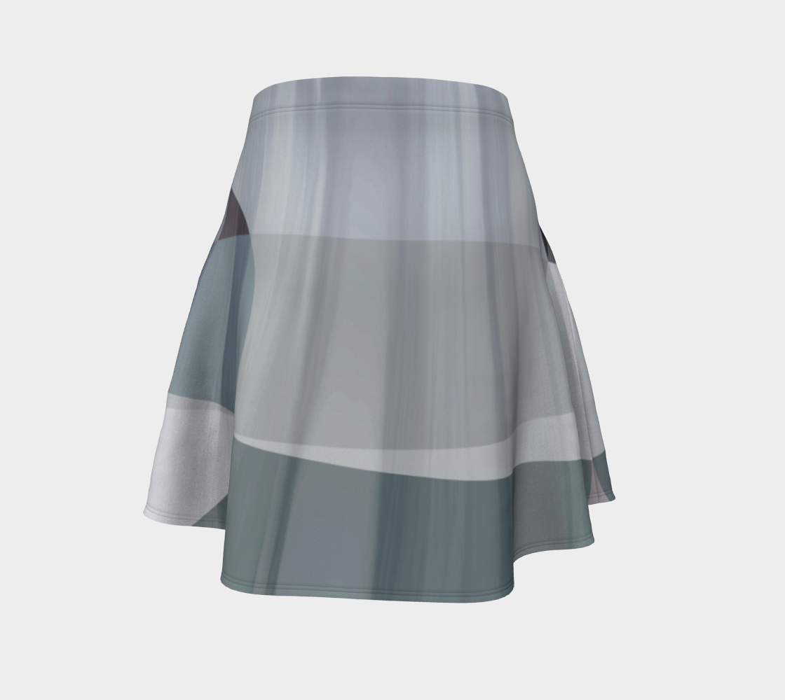 Street View Neutral Flare Skirt
