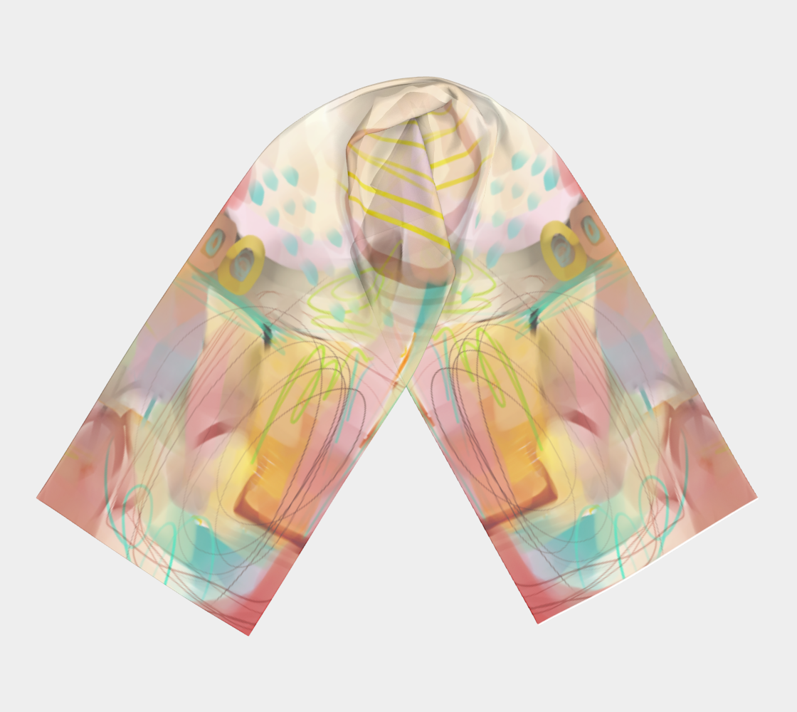Morning Rain Scarf by Deloresart