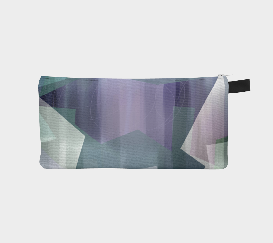 Satin Symmetry Pencil Case