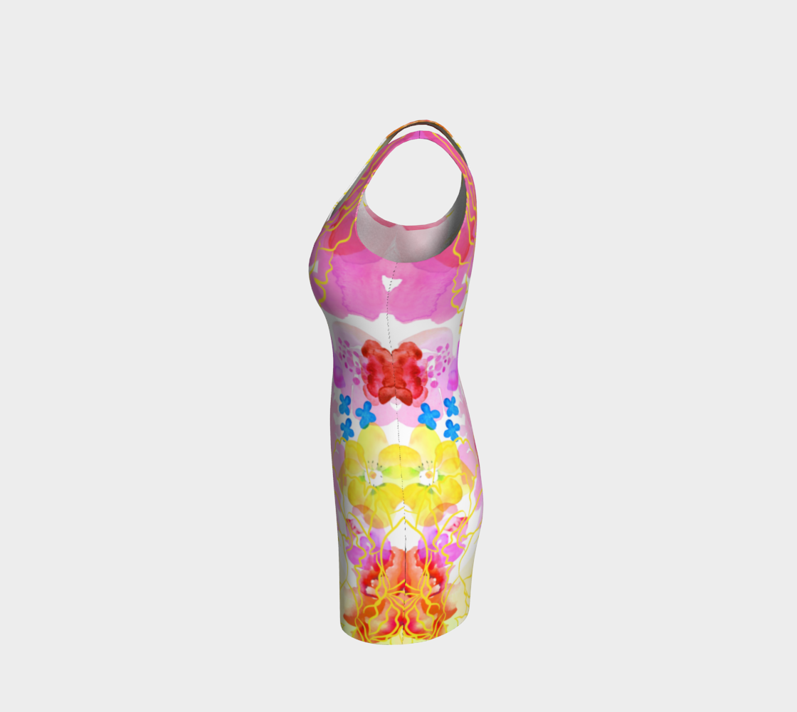 Rosie Outlook Bodycon Dress by Deloresart