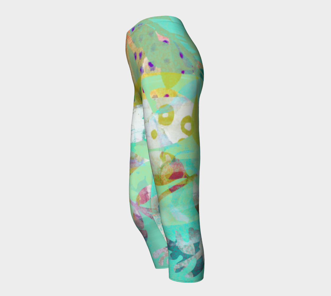 Abundant Forest Capris by Deloresart - deloresartcanada