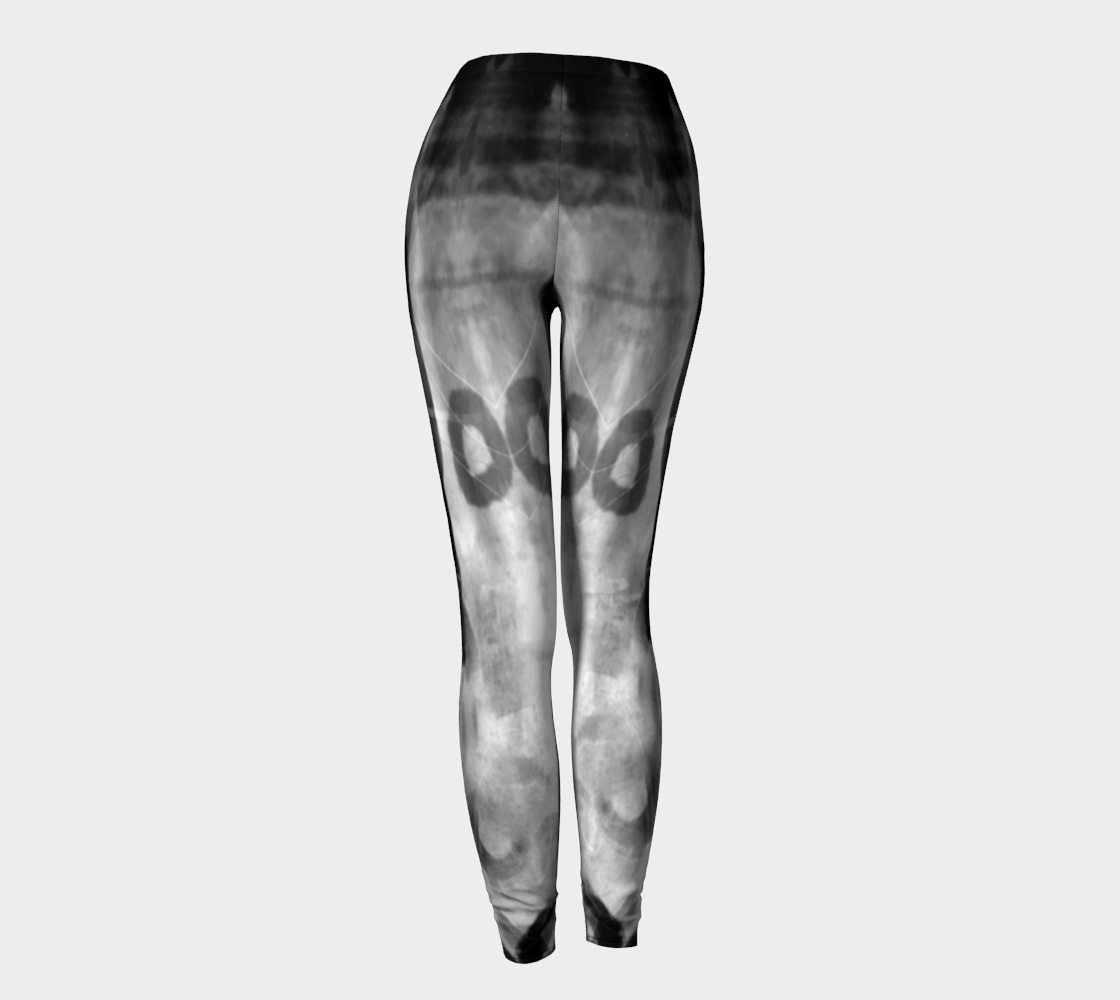 I Like My Coffee Black Leggings by Deloresart