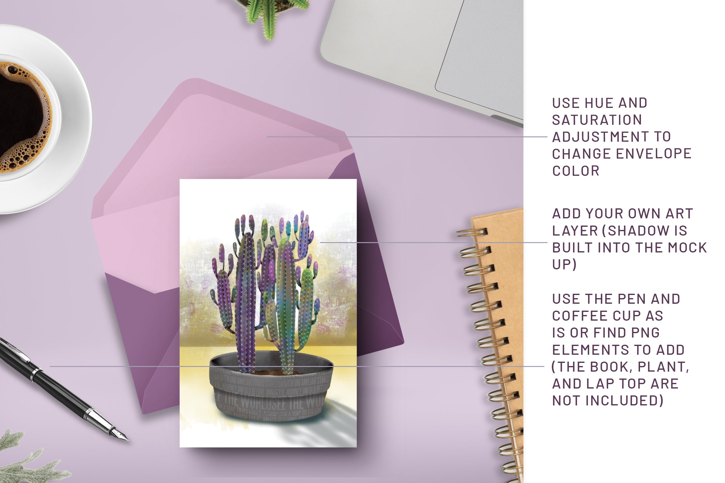 Volume 59 - Procreate Greeting Card Mockup