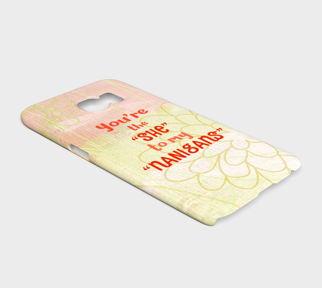 841  She To My Nanigans Device Case - deloresartcanada