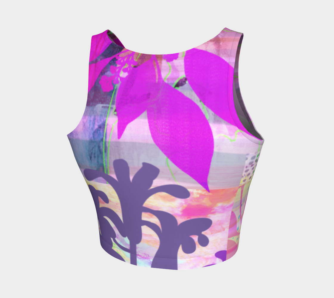Verdant Island Crop Top by Deloresart - deloresartcanada
