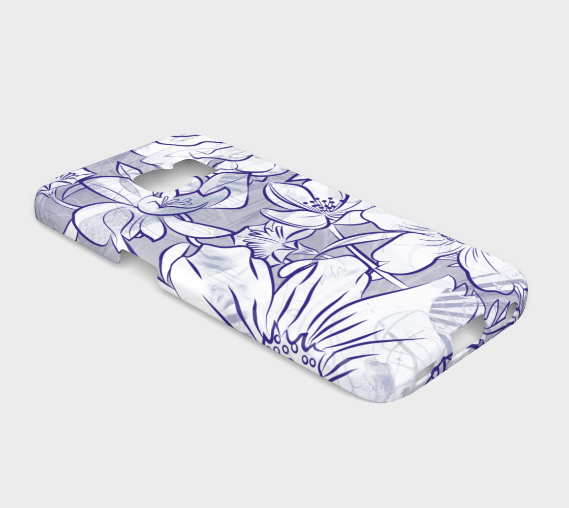 266B Flower Meadow Neutrals Device Case - deloresartcanada