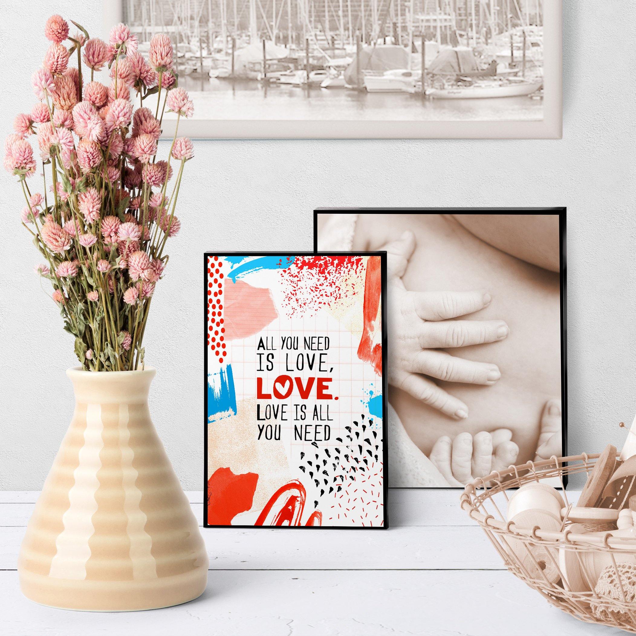 0631 All You Need Is Love Art - deloresartcanada