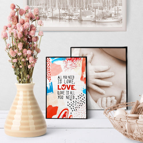 0631 All You Need Is Love Art - deloresartcanada