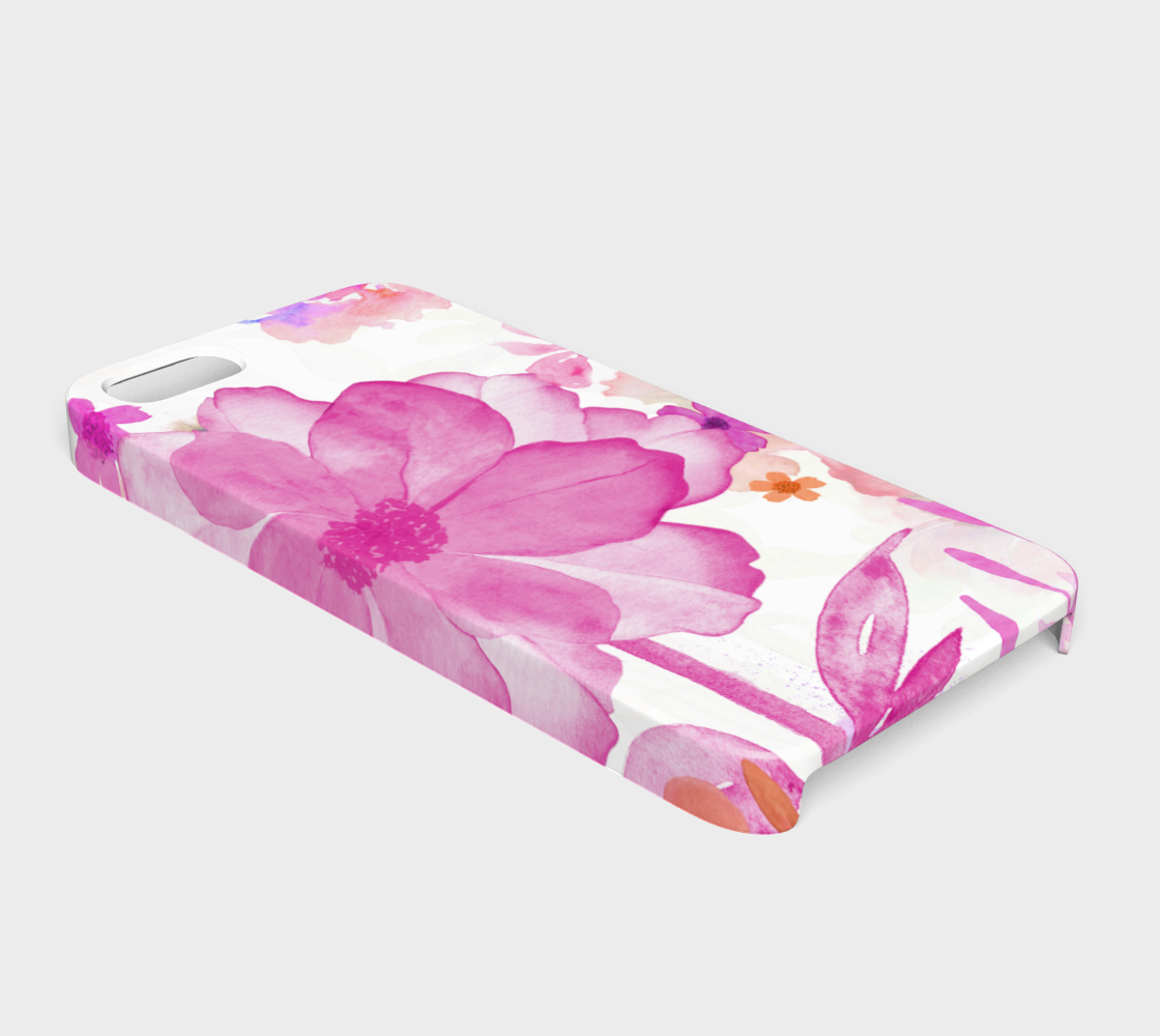 235a  Blue Garden Device Case - deloresartcanada
