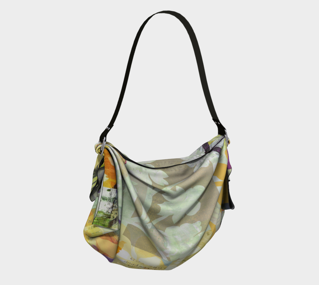 Tanglebrush Origami Tote by Deloresart - deloresartcanada