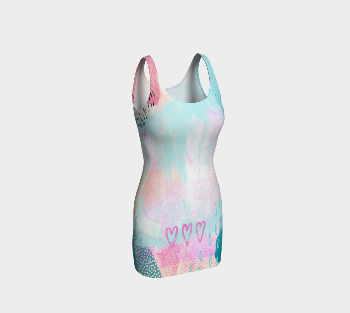 The Snuggle is Real Bodycon Dress by Deloresart