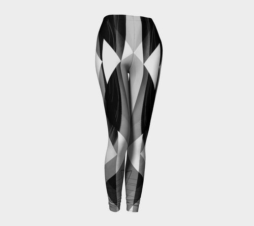Obtuse Romance Greys Leggings by Deloresart - deloresartcanada