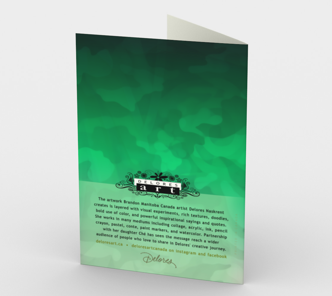 1317. Thank You Camouflage  Card by DeloresArt
